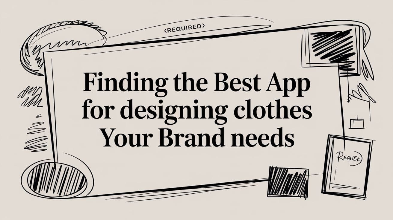 Finding the Best App for Designing Clothes Your Brand Needs