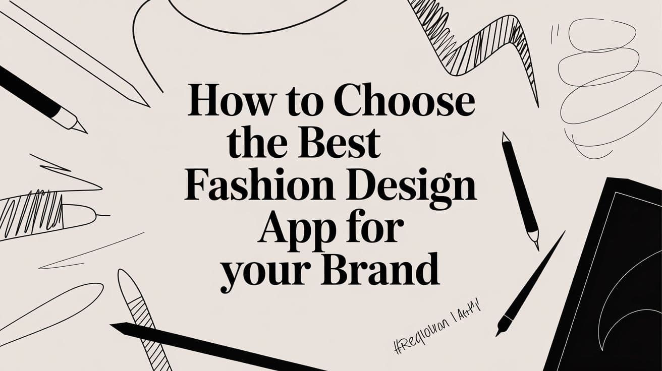 How to Choose the Best Fashion Design App for Your Brand