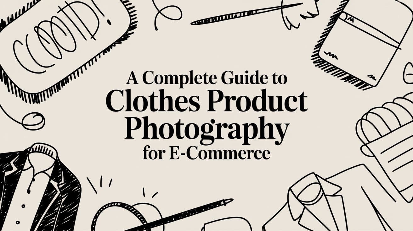 A Complete Guide to Clothes Product Photography for E-Commerce