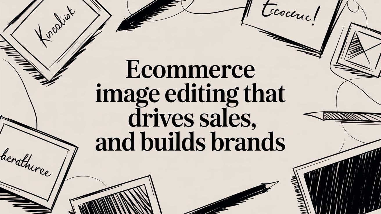Ecommerce Image Editing That Drives Sales and Builds Brands