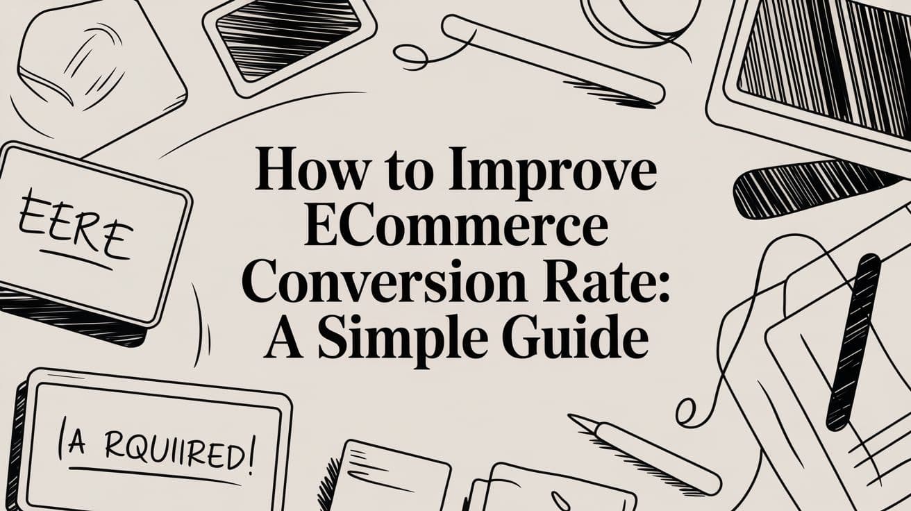 How to improve ecommerce conversion rate: A Simple Guide