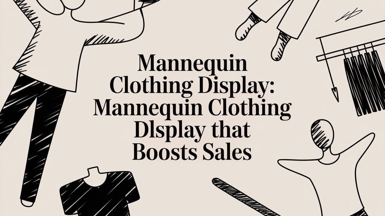 Mannequin Clothing Display: mannequin clothing display that boosts sales