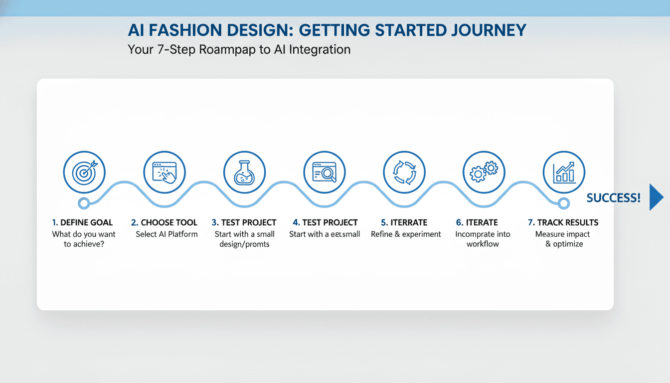 Seven-step guide to getting started with AI fashion design