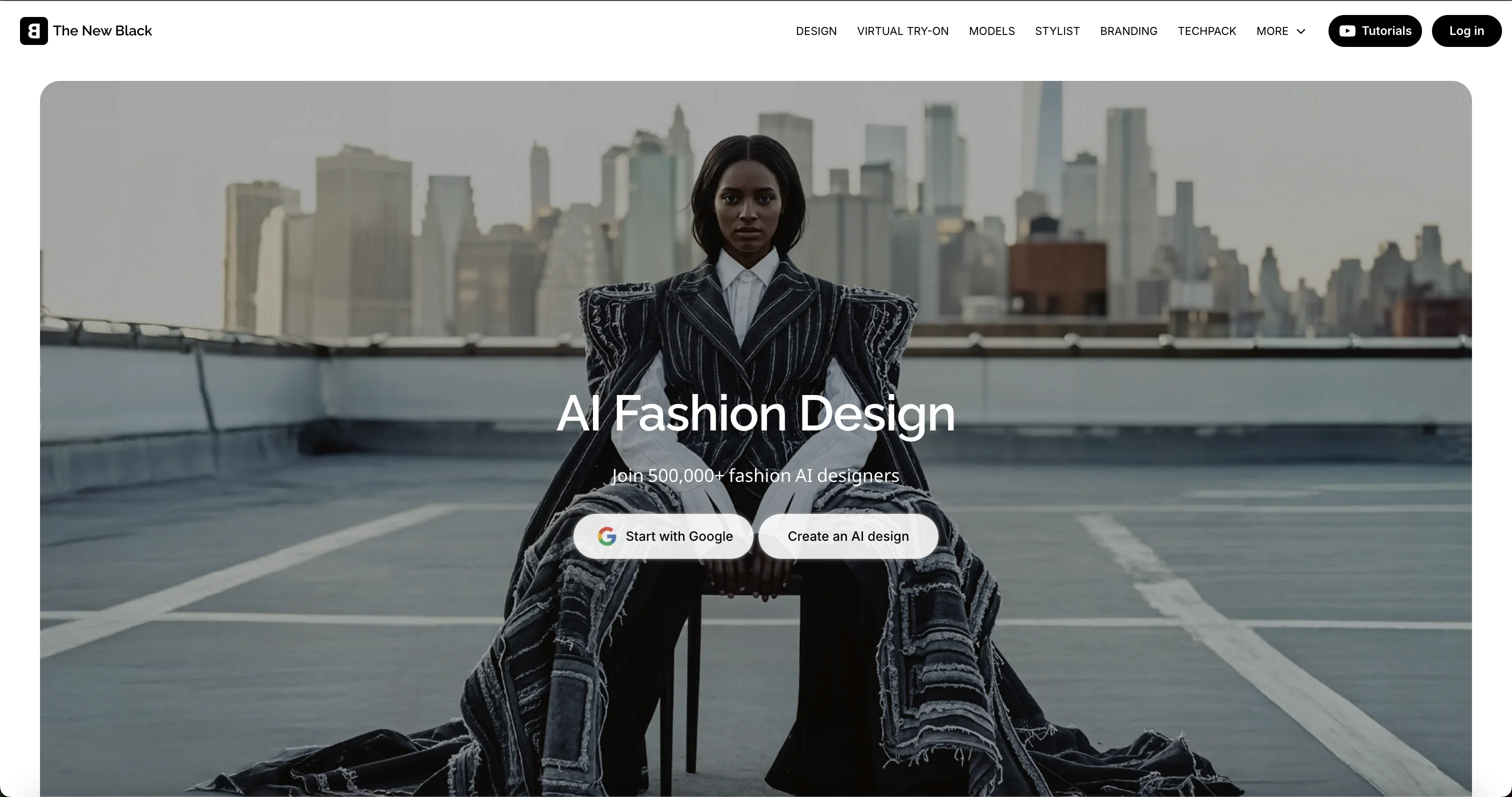 The New Black AI Fashion Design