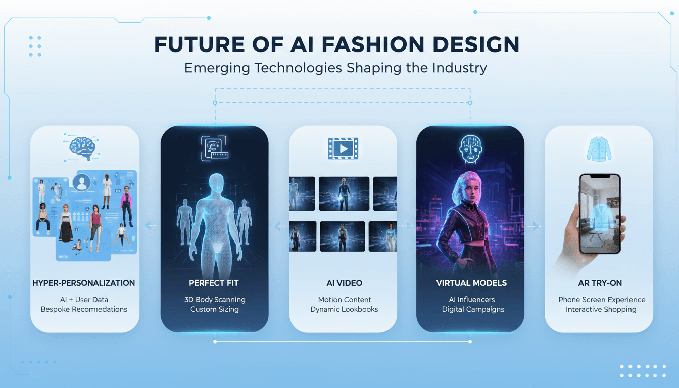 Five emerging trends shaping the future of AI fashion design